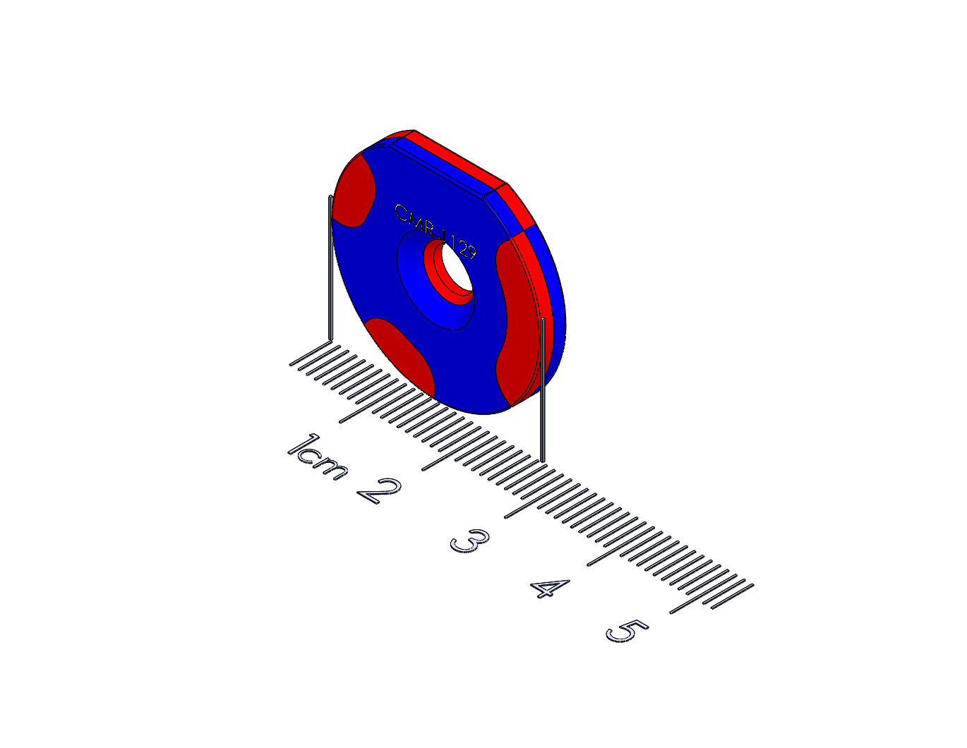 1001129 - Twist Release Polymagnet with Detent - B