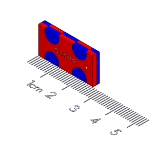 1002182 - Sliding Latch Polymagnet - B