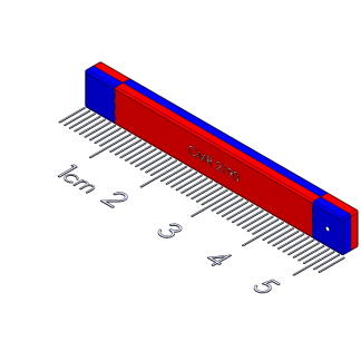 1002190 - Sliding Spring Latch Polymagnet - B