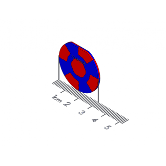 1002208 - Twist/Release Polymagnet - Small Tablets - Tablet Side