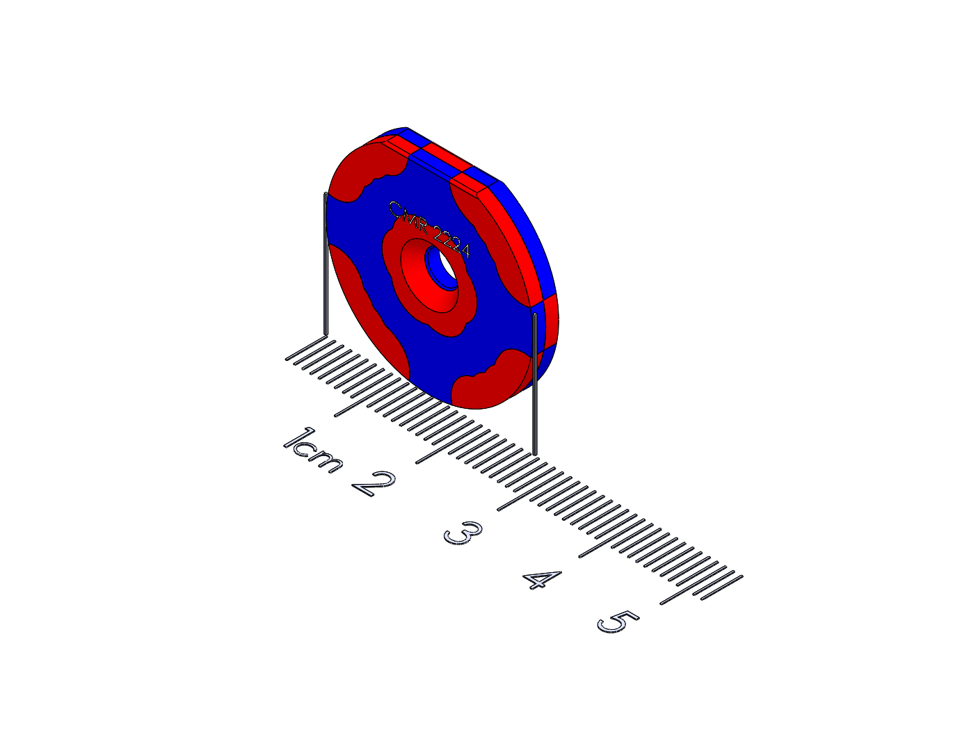 1002224 - Detent Polymagnet - 4 positions