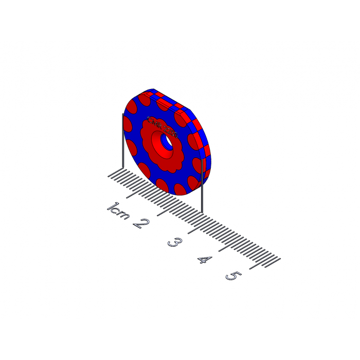 1002250 - Detent Polymagnet - 12 positions - South